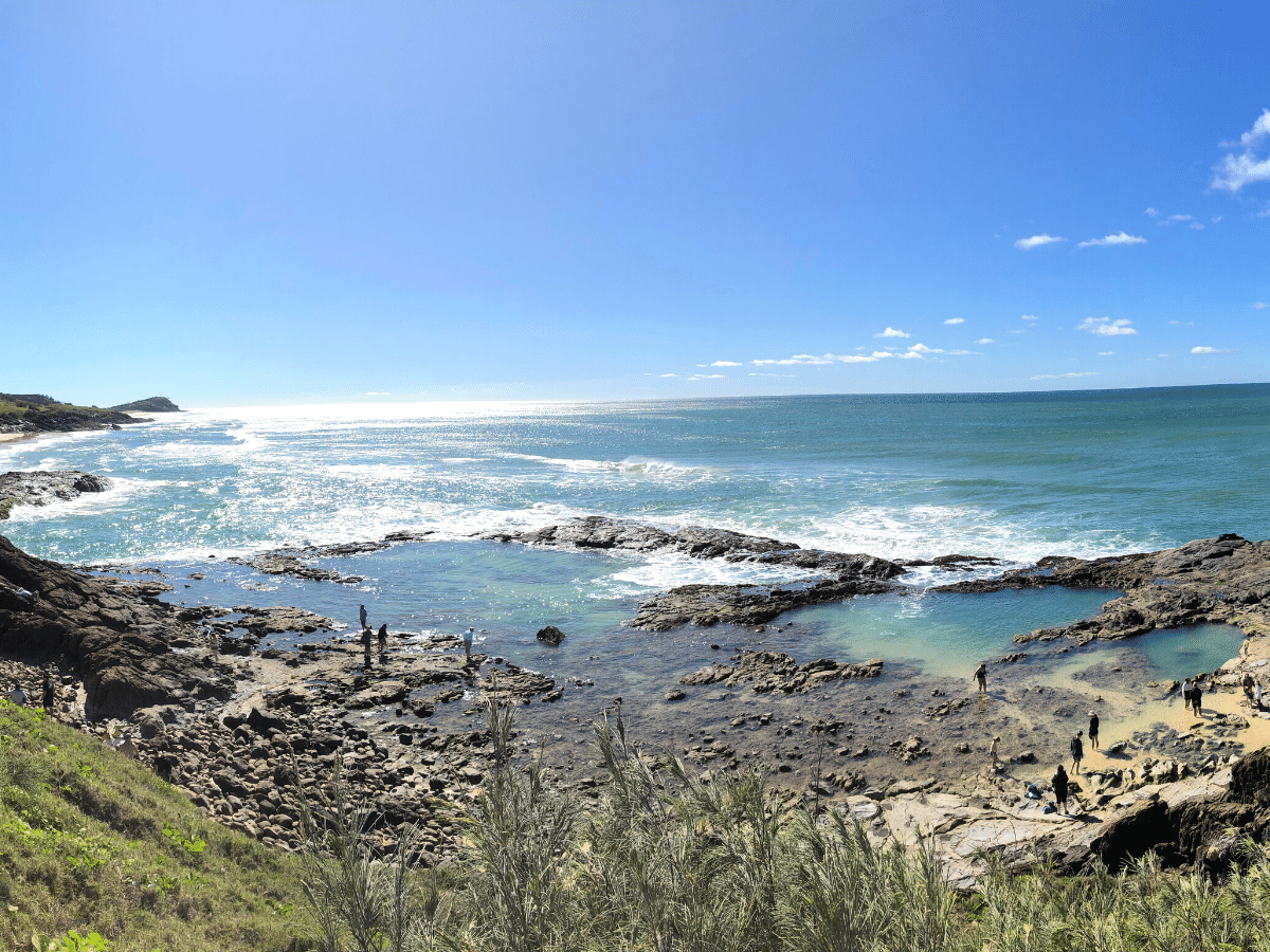 Champain Pools op Fraser Island