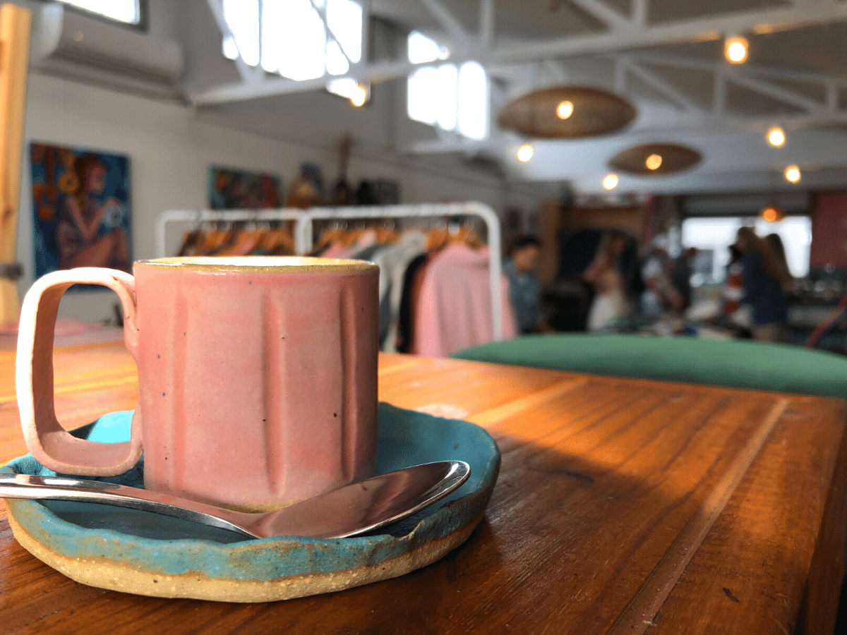 Koffie drinken bij Morena in de Gold Coast