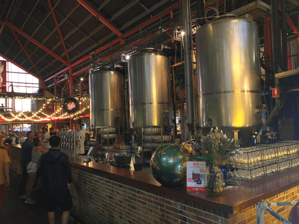 Little Creatures Brewery in Fremantle