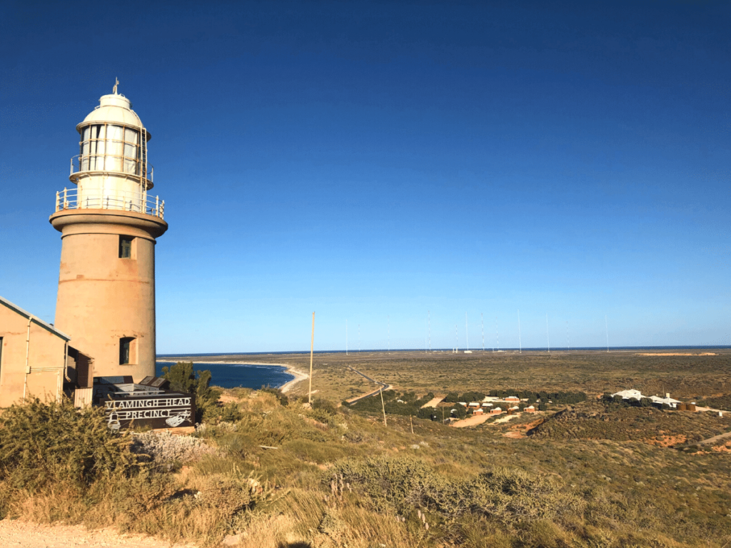 Vlamingh Head Lighthouse in Exmouth