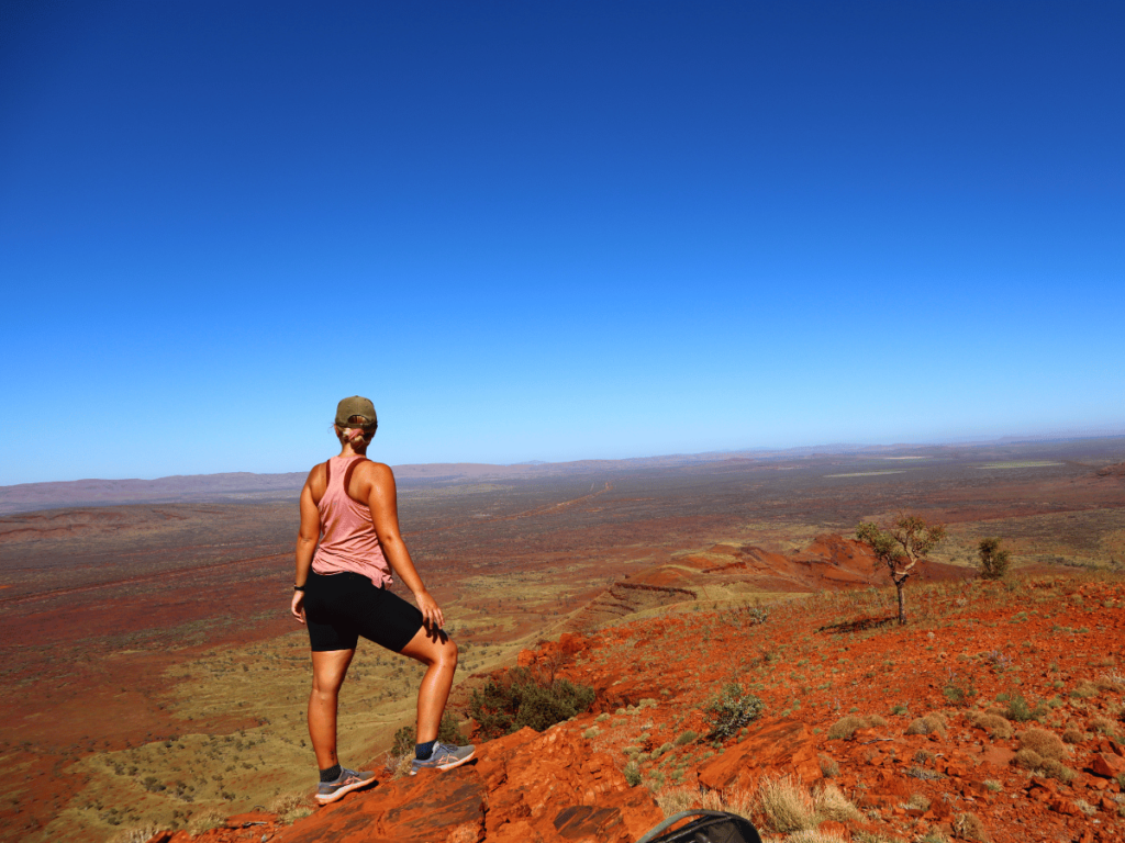 Uitzichtpunt op Mount Bruce in Karijini National Park