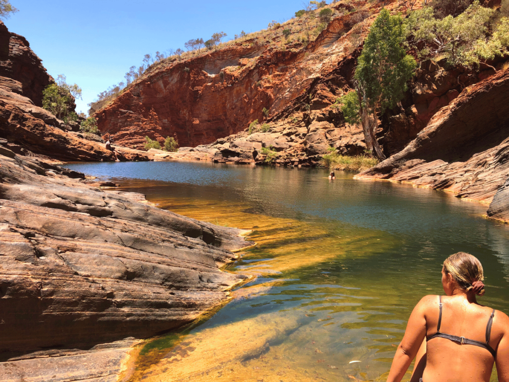 Hamersley Gorge Spa Pool in Karijini National Park