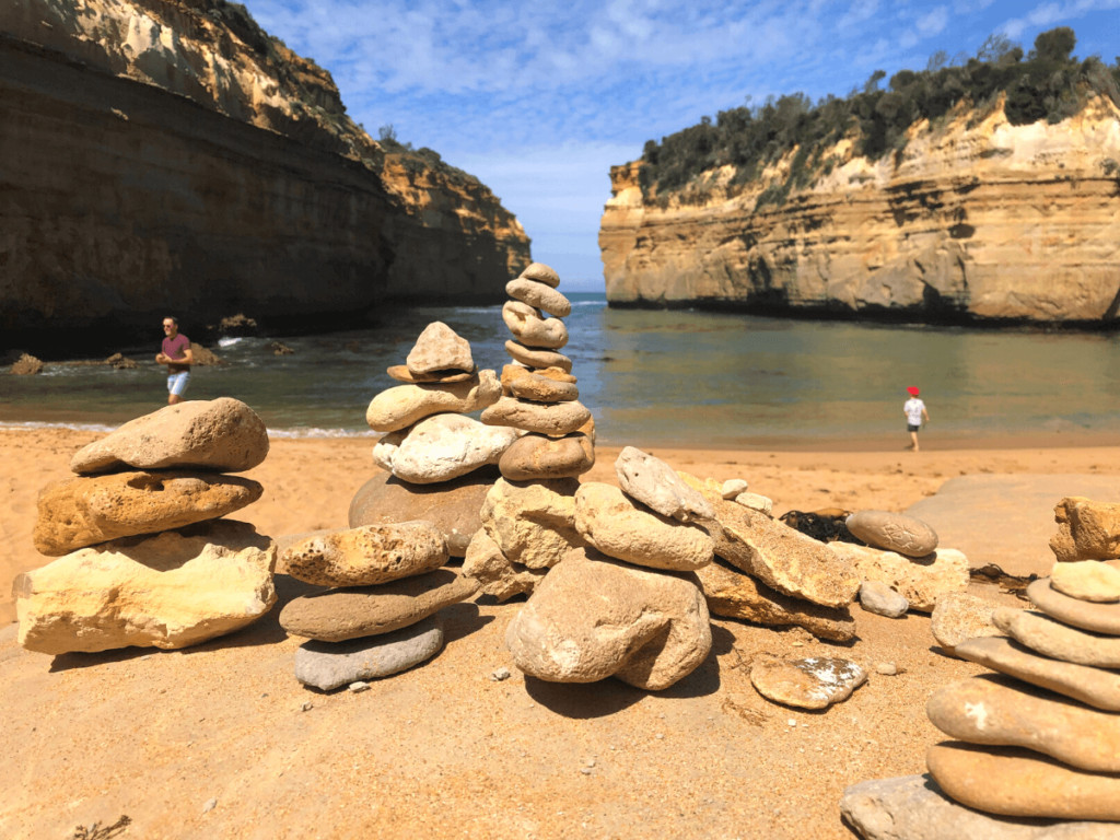Loch ard Gorge op de Great Ocean Road in de Zuidkust van australie