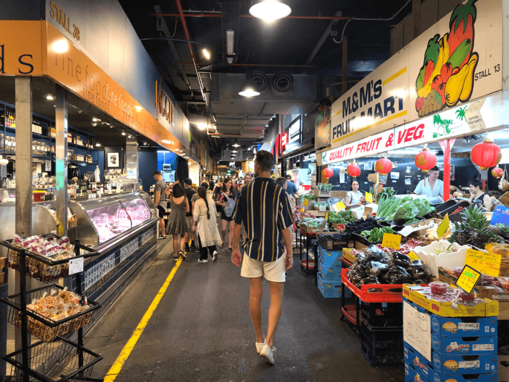 Central Market in CBD Adelaide