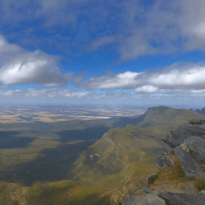 uitzichtpunt bluff knoll in sterling range national park