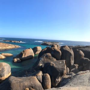 uitzichtpunt elephant rocks bij denmark