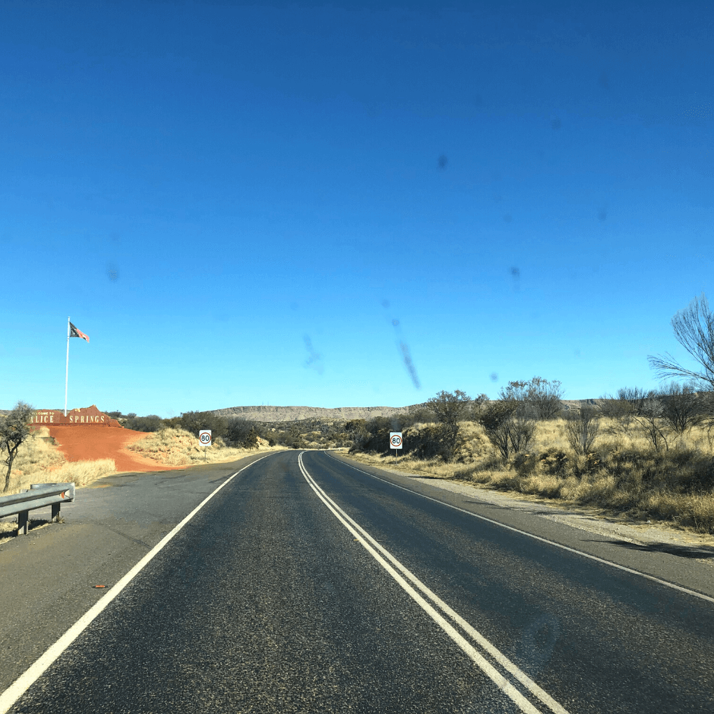 Oostkust naar Alice Springs afbeelding voor noordkust pagina