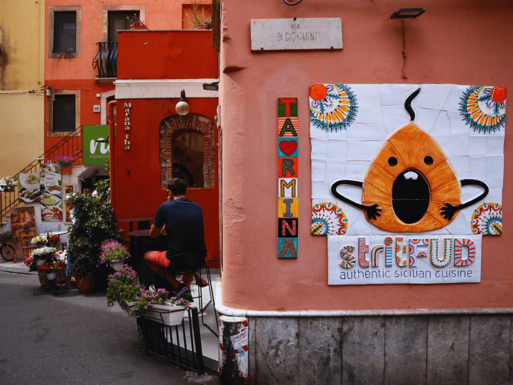 stritFUD in Taormina, Italië