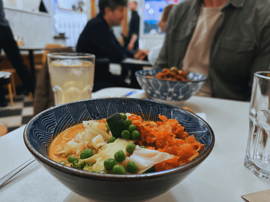 Diner bij restaurant La Botaniste in Gent, België tijdens een stedentrip